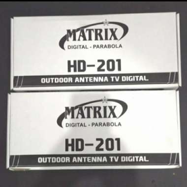 Antena Tv Digital Dvb-T2 Matrix Hd201 Harga Murah Kualitas Hd Original 100% (Kode 8221)) Multicolor