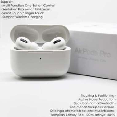 Jual Airpods Pro Clone 1 1 Juni 2022 Berkualitas, Tahan Lama \u0026 Terpercaya |  Blibli