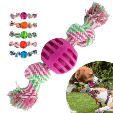 Pet Dog Toys Candy / Double Knots Dogs Ball TOYS Interactive
