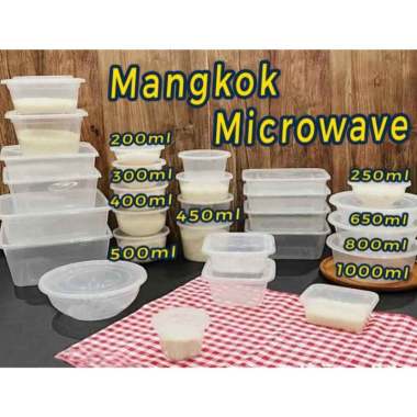 TERMURAH - Thinwall DM Mangkok Microwave 650ml - ROU Multicolor
