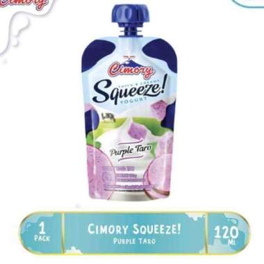 CIMORY YOGURT SQUEEZE PURPLE TARO 120 ML