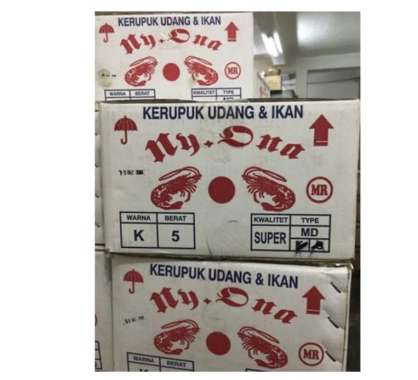 Kerupuk Udang Ny. Ona dus / Kerupuk Udang Nyonya Ona Dus 5kg