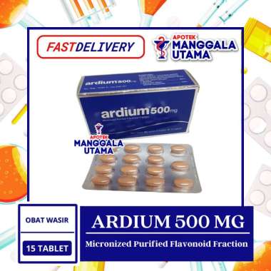 ARDIUM 500 MG PER STRIP ISI 15 TABLET