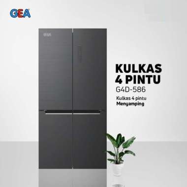 GEA G4D586 Kulkas Side by side G4D-586 / G4D 586