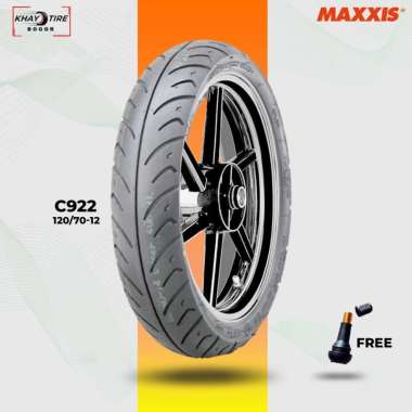Ban Motor Vespa Matic - MAXXIS C922 120/70 Ring 12 Tubeless