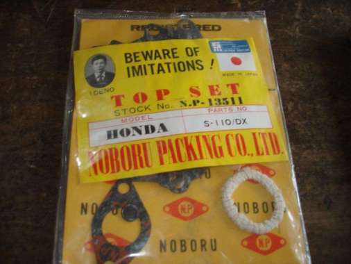 Top Set Honda S110 Benly NP Japan Black