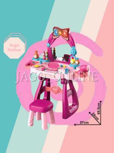 Mainan Anak Cewek Perempuan Meja Rias Dandan Dandanan Make Up Desk