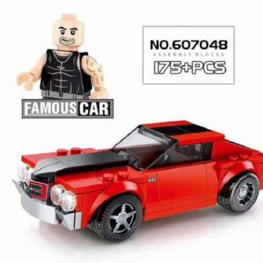 Brick Sembo Block Famous Car SEMBO BLOCK mainan anak kado ultah 607048