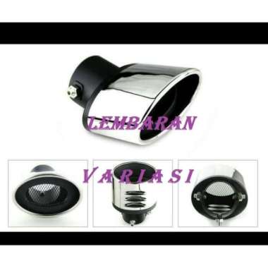 Muffler Variasi Ujung Pipa Knalpot Platinum HRV Multicolor