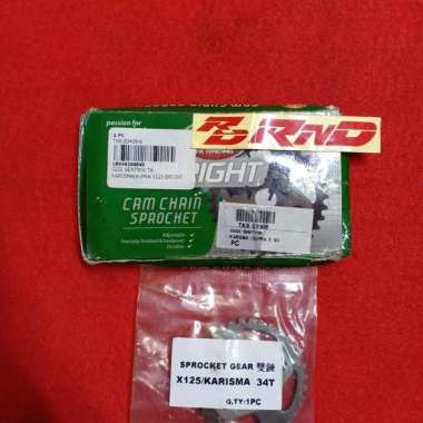 gigi sentrik Supra x125 TK racing