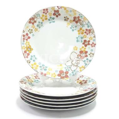Vicenza Piring Makan 10.5 inch B16 (6 pcs) Poppy