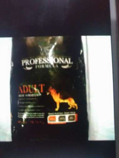 Professional formula beef dog food 18kg