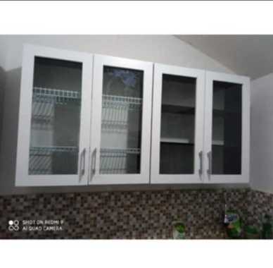 Kitchen Set Atas / Lemari Gantung / Rak Gantung Dapur Minimalis (RAK PIRING BESI)