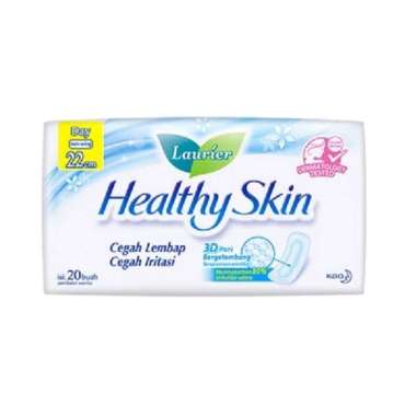 Promo Harga Laurier Healthy Skin Day NonWing 22cm 20 pcs - Blibli