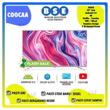 Android Tv 50 Inch Promo // Coocaa Android Tv 50S6G // Coocaa 50S6G 4K