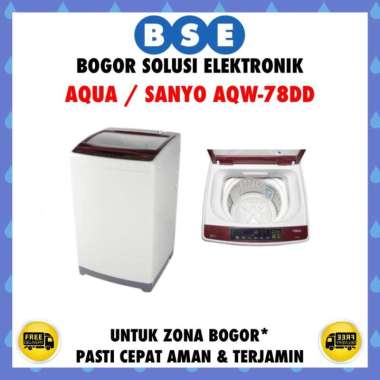 AQUA MESIN CUCI 1 TABUNG 7KG | AQW78DD | AQW-78DD | AQUA 1 TABUNG
