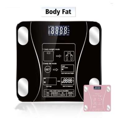 NEW TIMBANGAN BADAN DIGITAL BODY FAT DIGITAL BALANCE SCALE ELECTRONIC PUTIH