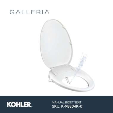 KOHLER - C3-030 MANUAL BIDET SEAT K-98804K-0 / Kohler Tutup Kloset