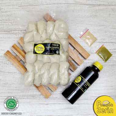 Pempek Palembang Telur Kecil 30 Pcs + Cuko 250mL - Vakum Frozen - PEMPEK ZERIN