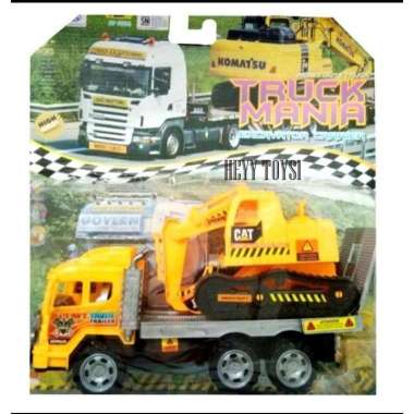 MAINAN TRUCK MANIA EXCAVATOR KOMATSU BP9013 MAINAN ANAK LAKI LAKI