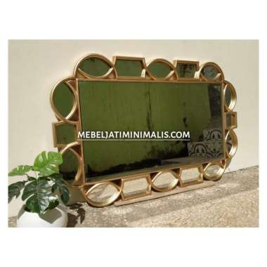 CERMIN HIAS DINDING MINIMALIS / FRAME BINGKAI KACA CERMIN