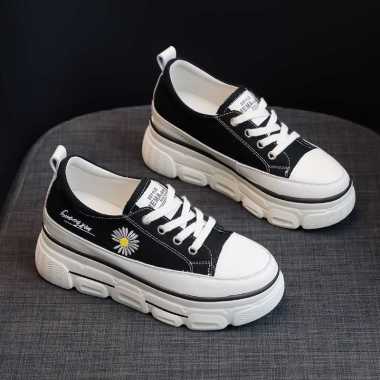 sneakers on platform