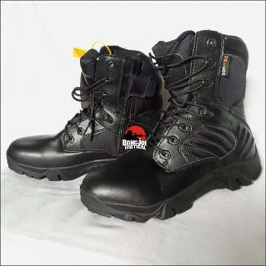 Sepatu Delta 8 Inch Hitam 100% Import