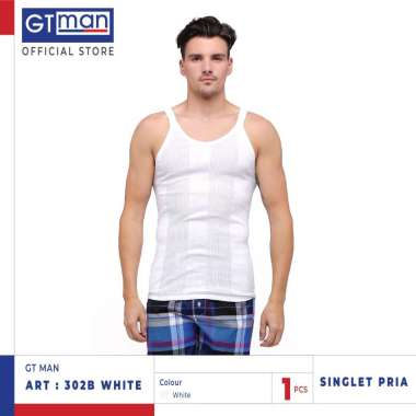 GT MAN- SINGLET PRIA- WHITE- 302B 32