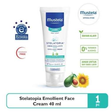 Mustela Stelatopia Emollient Face Cream 40ml