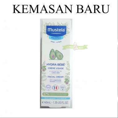 Mustela Hydra Bebe Facial Cream 40Ml / Cream Wajah Bayi