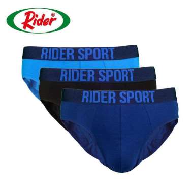 Celana Dalam Pria Rider Sport isi 3pc R781B Random M
