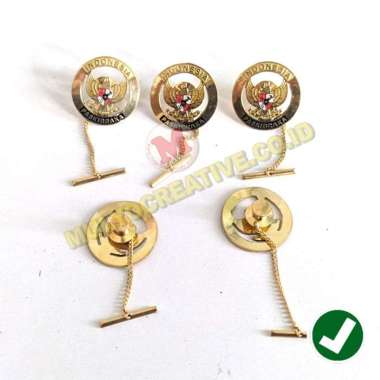 Pin Paskibraka Indonesia - Bros Paskibraka Pengait Dandang Rantai Mulyocreative