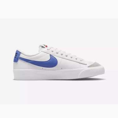 blazer low all white