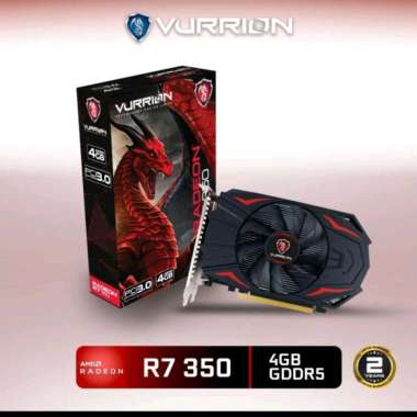 VGA AMD RADEON VURRION R7 350 DDR5 4GB GARANSI RESMI