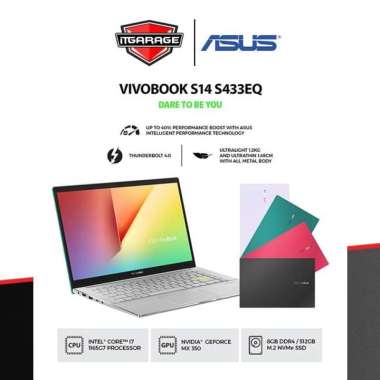 ASUS VIVOBOOK ULTRA S14 S433EQ-AM754IPS|i7-1165G7/8G/512G/MX350-2/W10