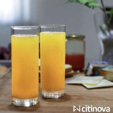 CITINOVA GELAS BAMBOO / GELAS JUS TINGGI PERBOX 6PCS