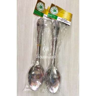 Sendok Makan Wayang Stainless Tebal Isi 1Lusin / Spoon