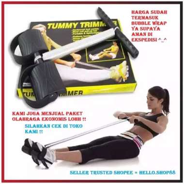 SK - 1 PC ORI 100% Tummy Trimmer Alat Fitness Pengecil Perut GYM RUMAH