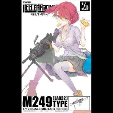 LittleArmory LA032 1/12 M249 Type Plastic Model