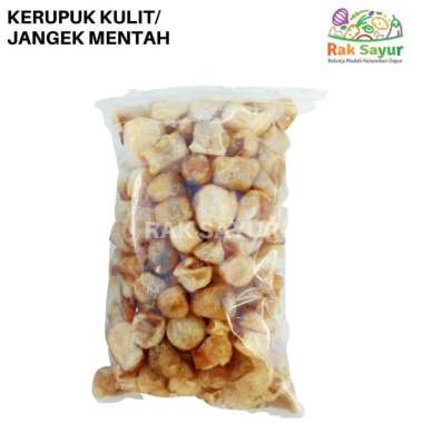 Kerupuk Kulit Sapi Kerbau Mentah 250gr Kerupuk Jangek Rambak Padang 250 gram