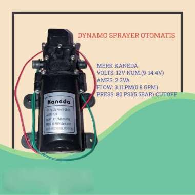 DINAMO DYNAMO SPRAYER KANEDA 80 PSI 3.1 LPM TANGKI SEMPROTAN ELEKTRIK