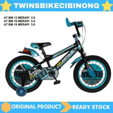 Sepeda BMX ATLANTIS Merapi Anak Laki 16 inch Biru Muda