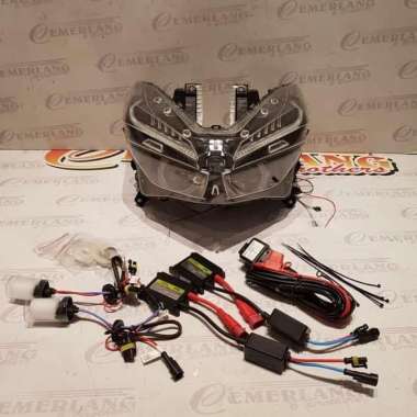 Batok Projie Proyektor HID AES ALIS RGB Original Vario 150 Fi New 2018