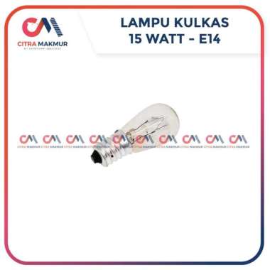 Lampu Bohlam Kulkas E14 dalam Lemari Es Freezer fitting 15 Watt