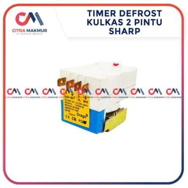 Timer Defrost Kulkas Sharp Samsung 1 3 1-3 Otomatis 2 pintu Besi