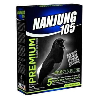 Nanjung 105 Voer Premium Ebod Jaya 100 Gram Pakan Burung Kacer Murai