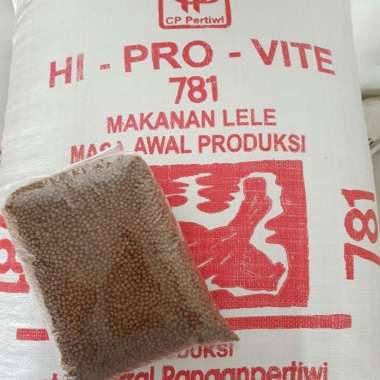 Pakan Ikan Lele Hi-Pro-Vite 781 Repack 1 Kg 1 Mm