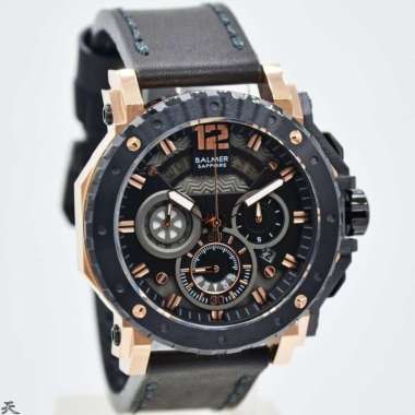 BALMER B.7935MR - Jam Tangan Pria Analog ORIGINAL - Kulit