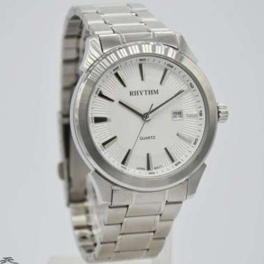 RHYTHM G1205S01 - Jam Tangan Pria Original - Silver