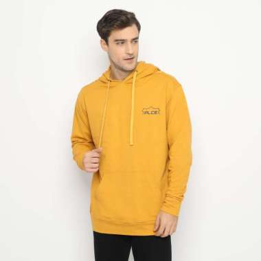 POLICE Hoodie Pria 722230023 Mustard L